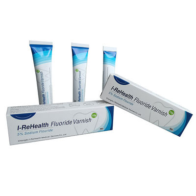 빨리 페디아트릭을 위한 불소 바니쉬 옐로우 컬러를 말리는 15 초