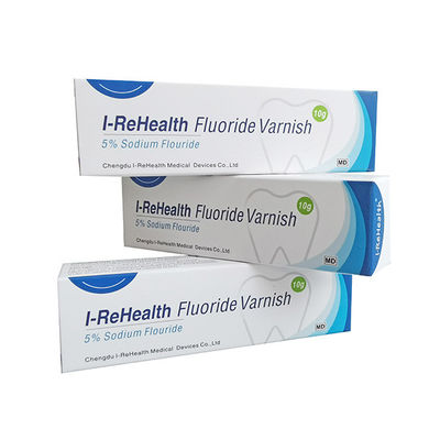 아이들을 위한 10g /Piece 노랑색 5% 나트륨 불소 바니쉬