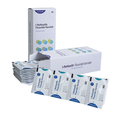 성인들 삭은 이 치료 예방을 위한 5% 나트륨 불소 바니쉬 0.5g/Pouch