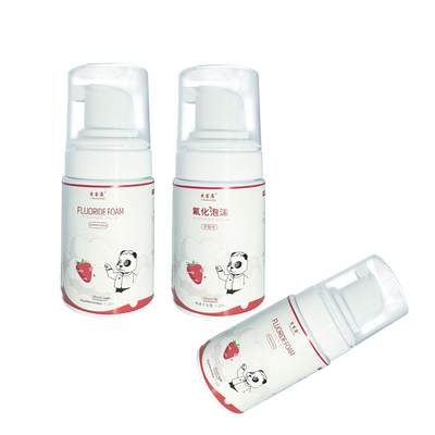 quality 125 밀리람베르트 치아 불소 화합물 거품은 치아 두배 매일 전문적 호출중에 적용됩니다 factory