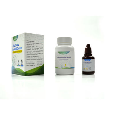 진크 산화질소 및 PMMA 기반 뿌리 운하 치료