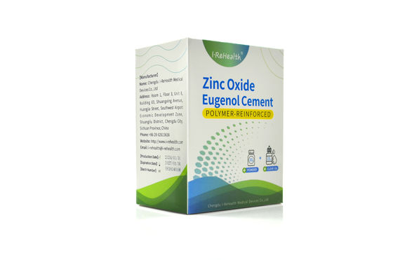 진크 산화질소 및 PMMA 기반 뿌리 운하 치료