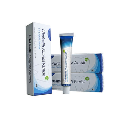 민감성 치아를 위한 멜론 풍미 소아과 5% NaF 소아과 불소 바니쉬