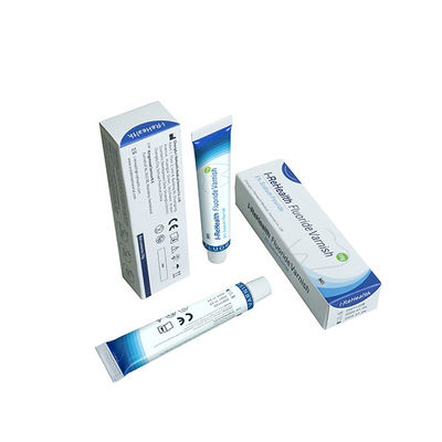 단맛 나트륨 불소 바니쉬 삭은 이 불화물 처리 10g/Pcs