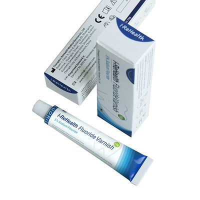 멜론 풍미 5% NaF 화제 치과용바니쉬 불소 화합물은 충치를 방지합니다