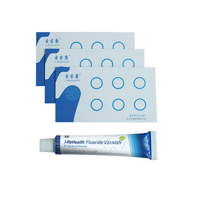 성인들 수리 광물질 제거를 위한 자연적 수지 22600ppm 나트륨 불소 바니쉬