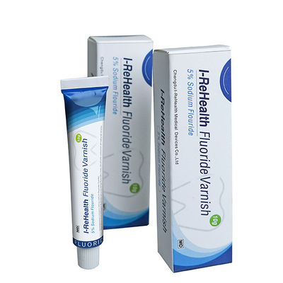 10g 5% NaF 화제 애플리크 이는 보호 멜론 풍미에 니스를 칠합니다