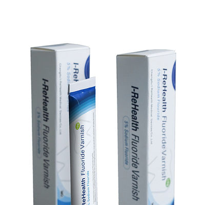 10-15s 큐어링 삭은 이 불화물 처리 소아과 불소 바니쉬