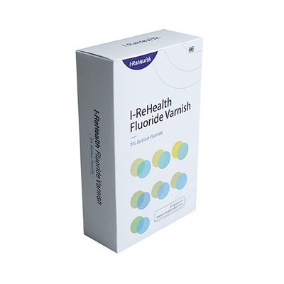 5% 나트륨 치아 불소 바니쉬 0.5g 10 세트 소아과 불소 바니쉬