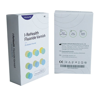 참외 0.5g 소아과를 위해 증명서를 주는 치과 불화물 와니스 세륨