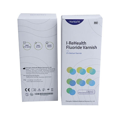 성인들 이 민감도 10-15s 경화를 위한 5% 나트륨 불소 바니쉬