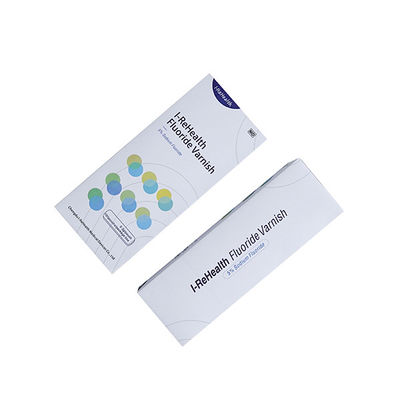 5 퍼센트 나트륨 까다로운 불소 화합물 치아 바니시 0.5g 100 가방 / 상자